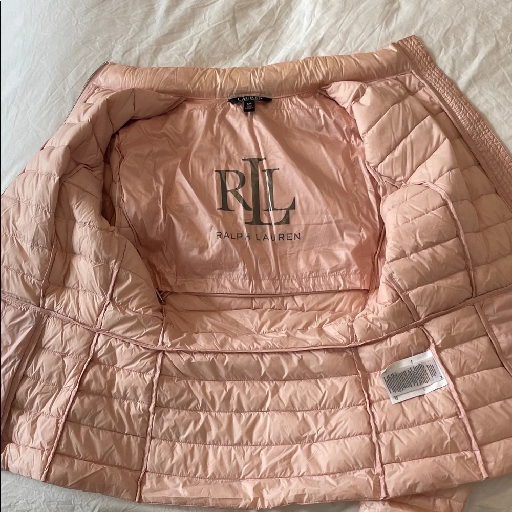 Polo by Ralph Lauren Light Pink Puffer Jacket - Picture 2 of 9